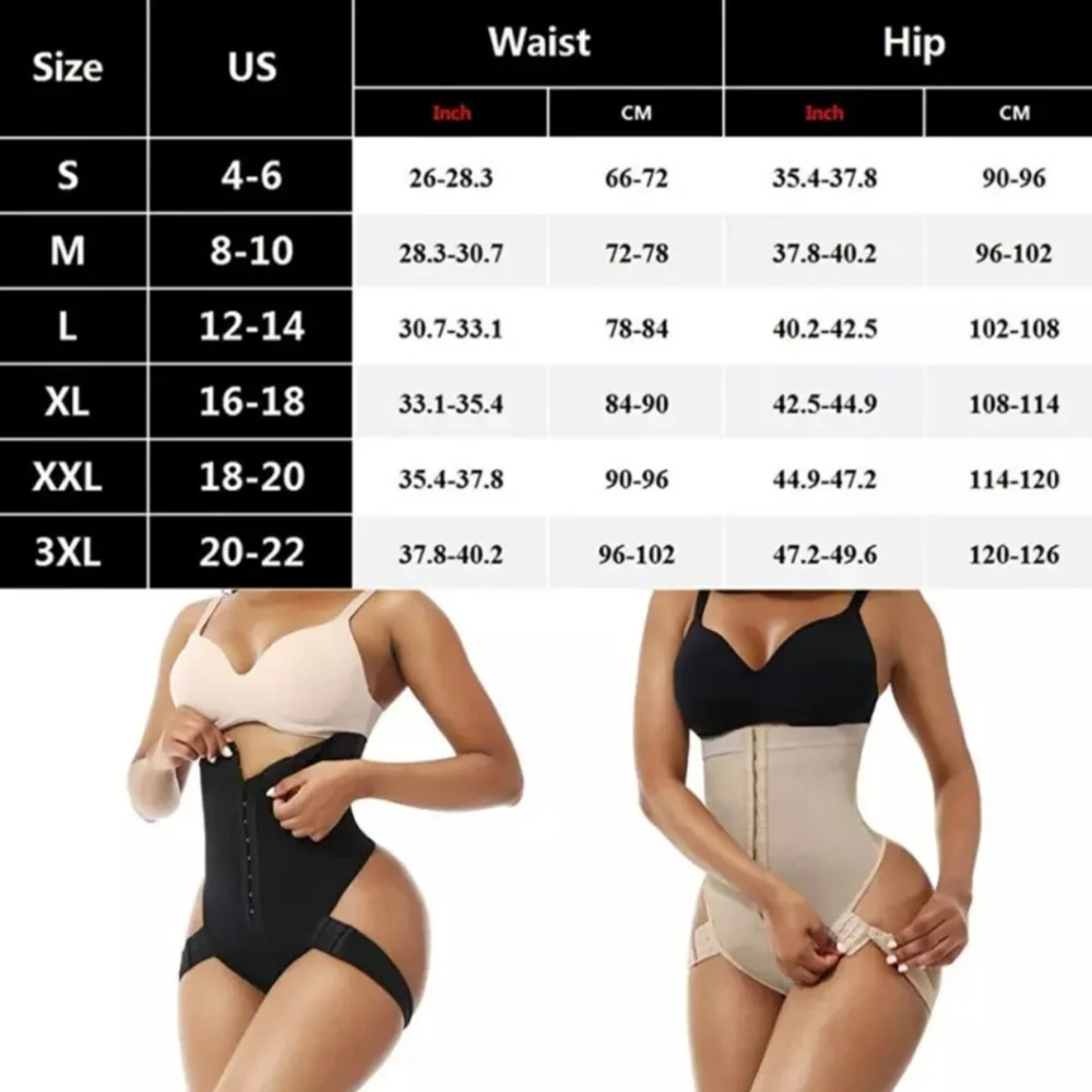 Waist Shaper butt lifter NUDE Faja bodyshaper girdle sexy trim‎ snatched club